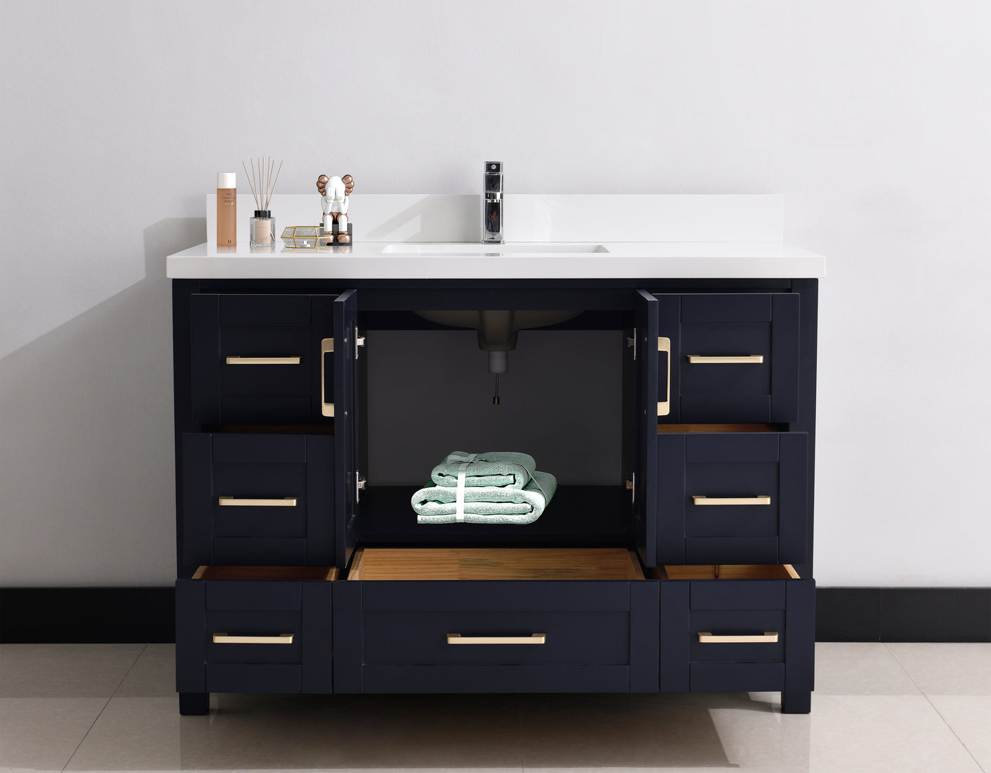 Serenity 48" Solid Wood Classic Bathroom Vanity