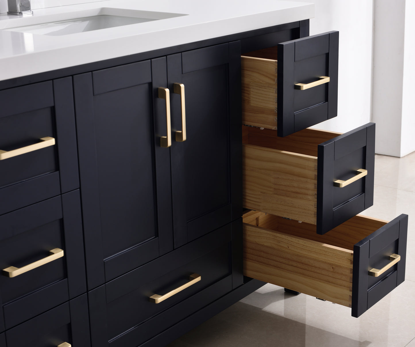 Serenity 48" Solid Wood Classic Bathroom Vanity