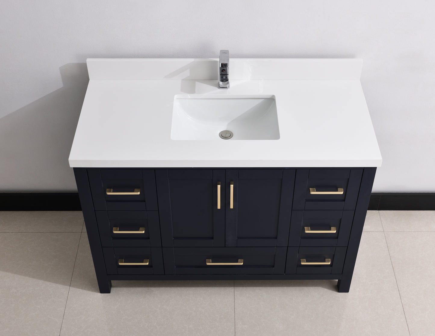 Serenity 48" Solid Wood Classic Bathroom Vanity