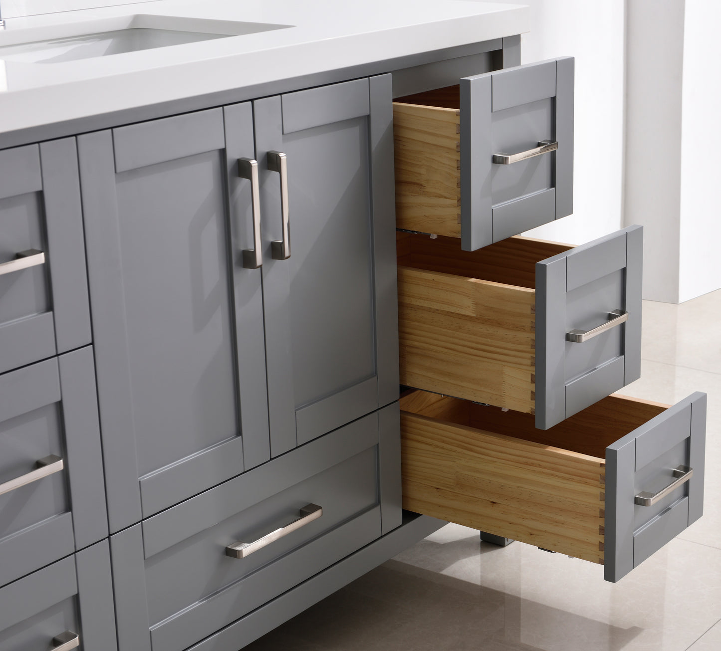 Serenity 48" Solid Wood Classic Bathroom Vanity