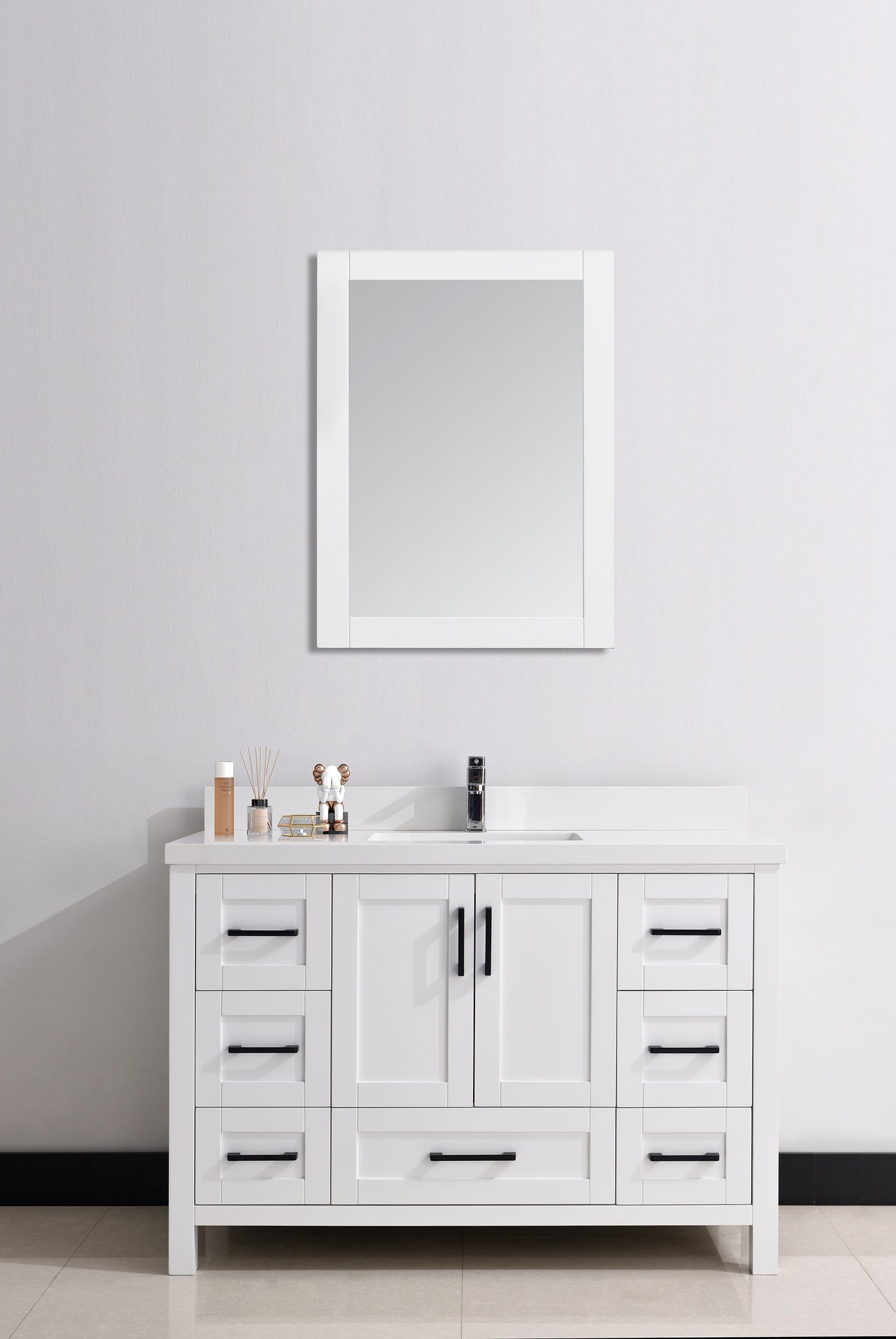 Serenity 48" Solid Wood Classic Bathroom Vanity