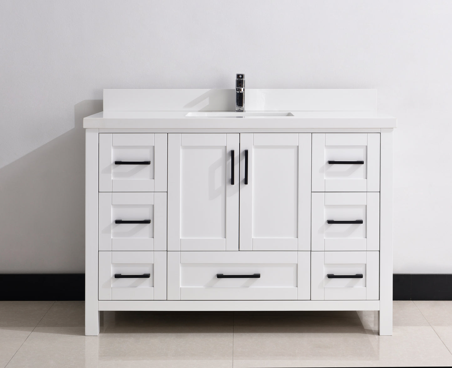 Serenity 48" Solid Wood Classic Bathroom Vanity