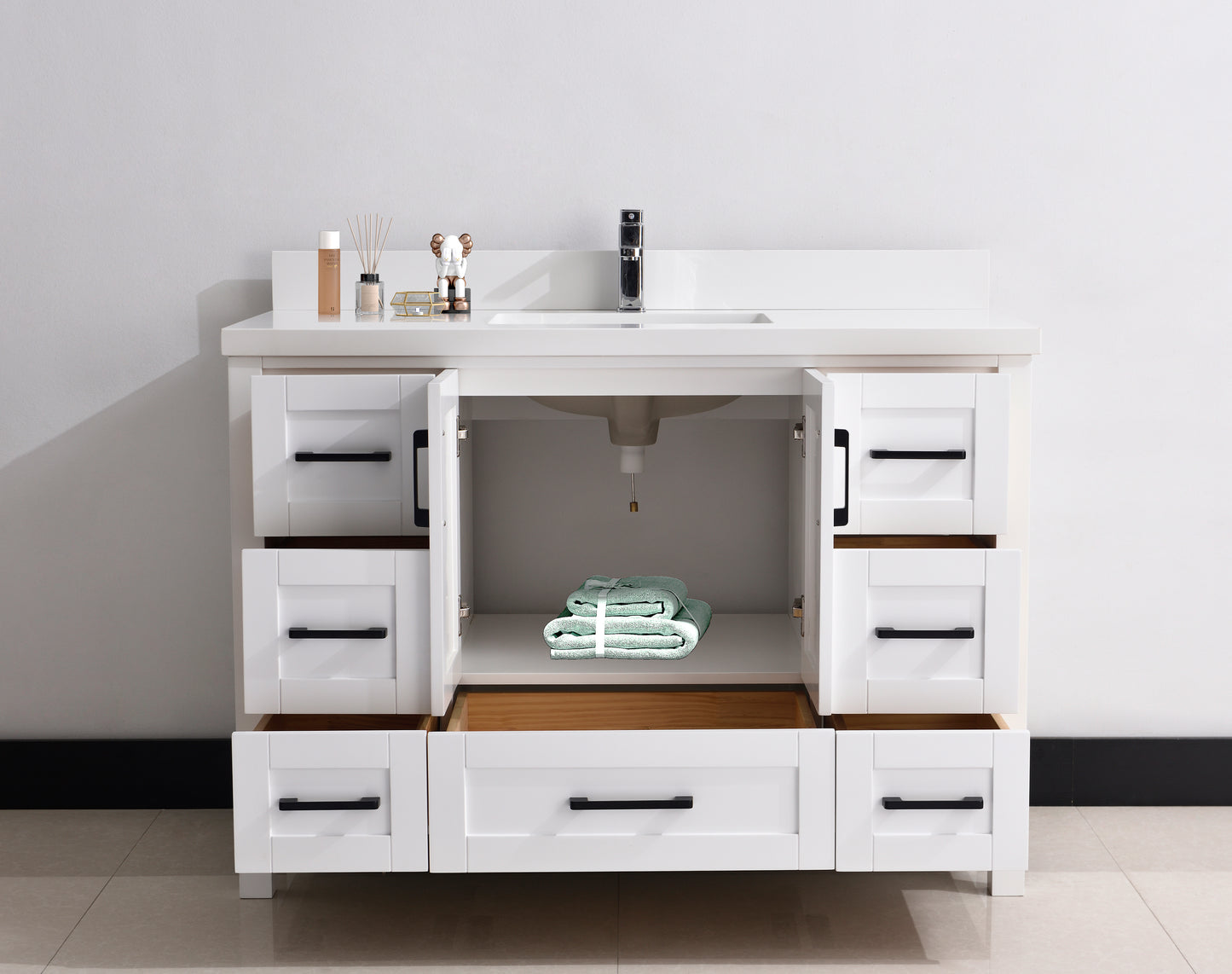 Serenity 48" Solid Wood Classic Bathroom Vanity