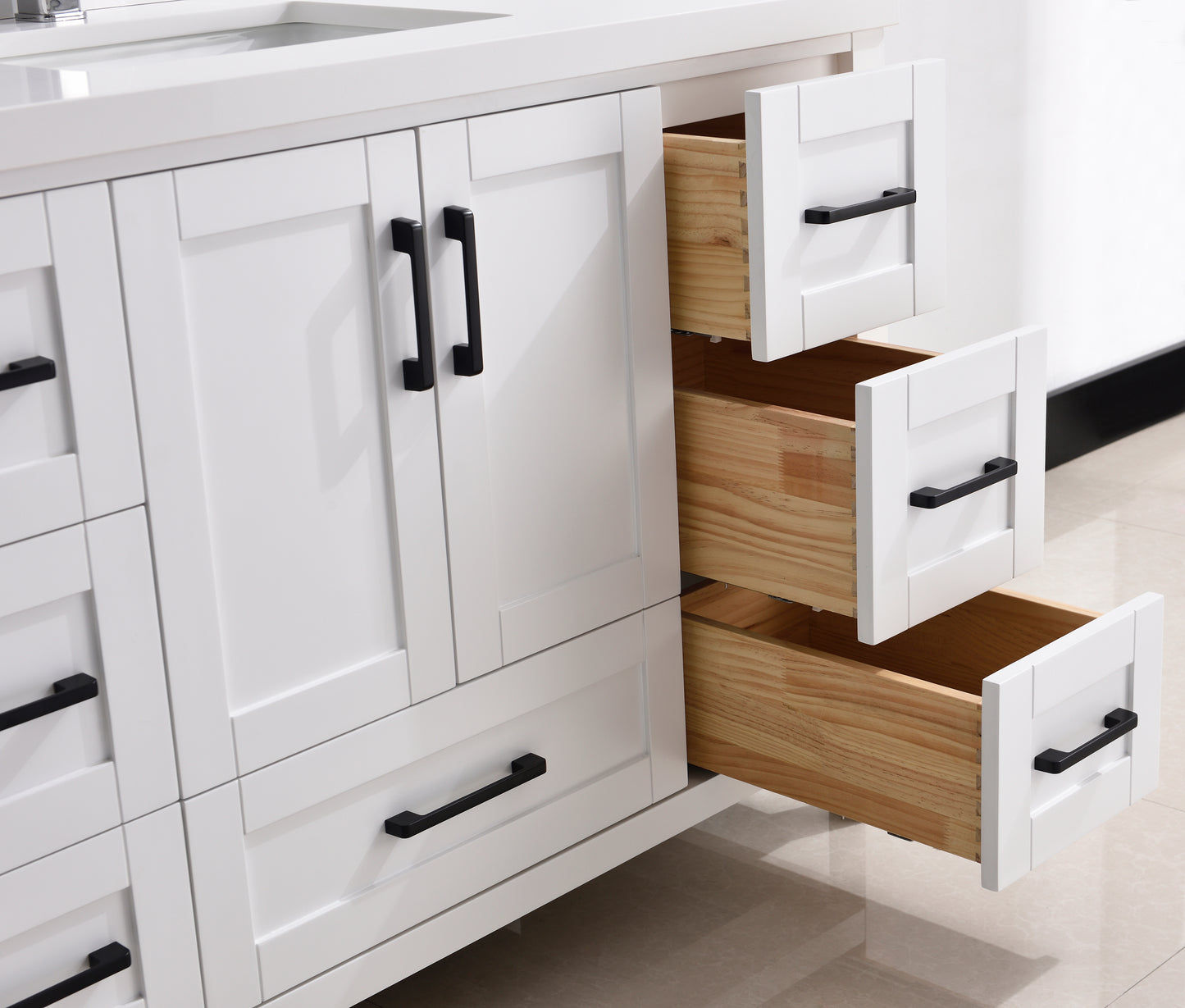 Serenity 48" Solid Wood Classic Bathroom Vanity