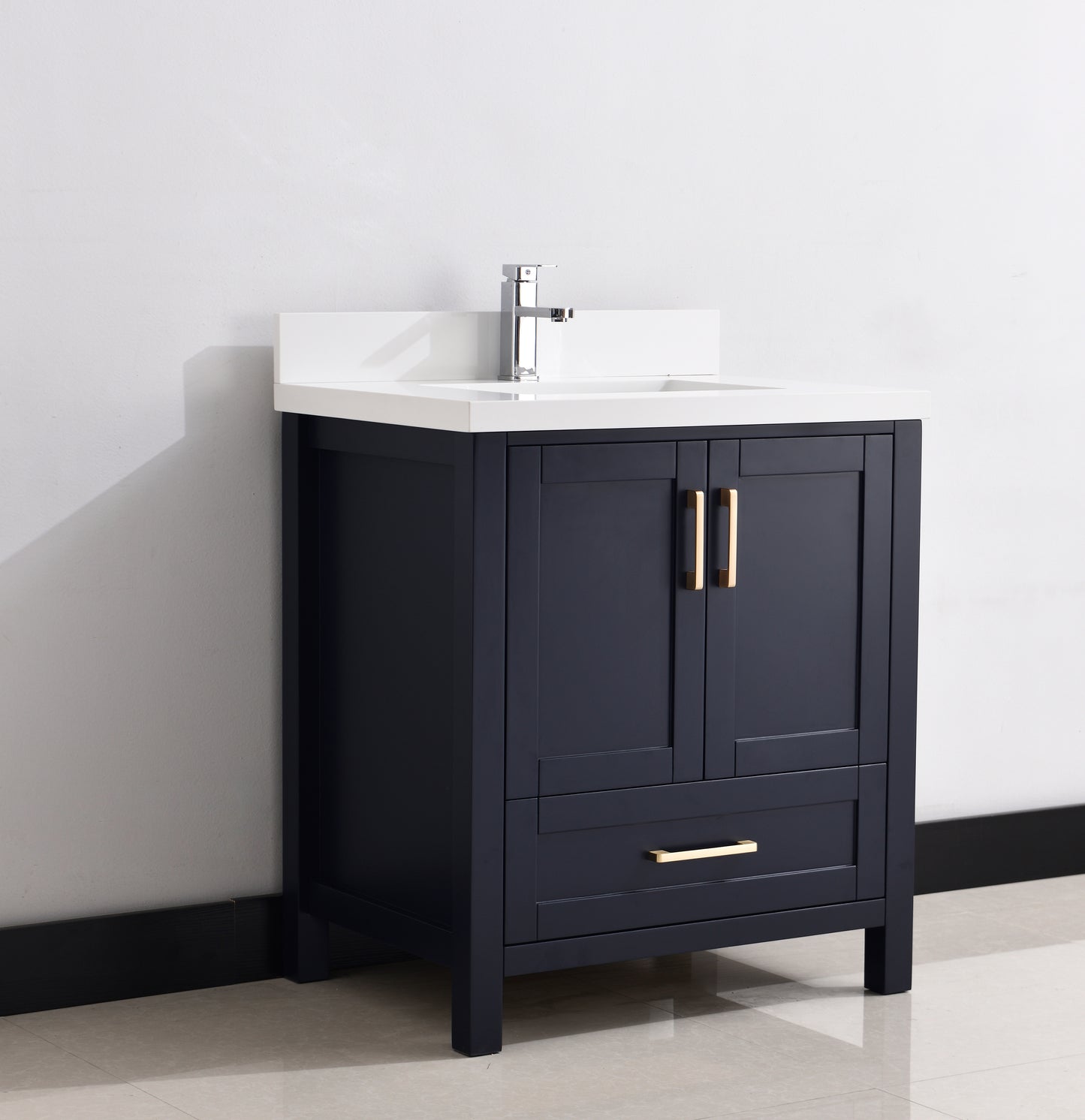 Serenity 30" Solid Wood Classic Bathroom Vanity