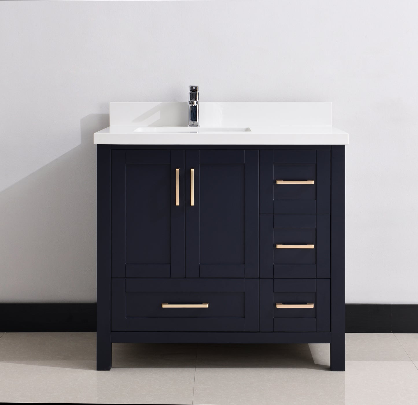 Serenity 36" Solid Wood Classic Bathroom Vanity