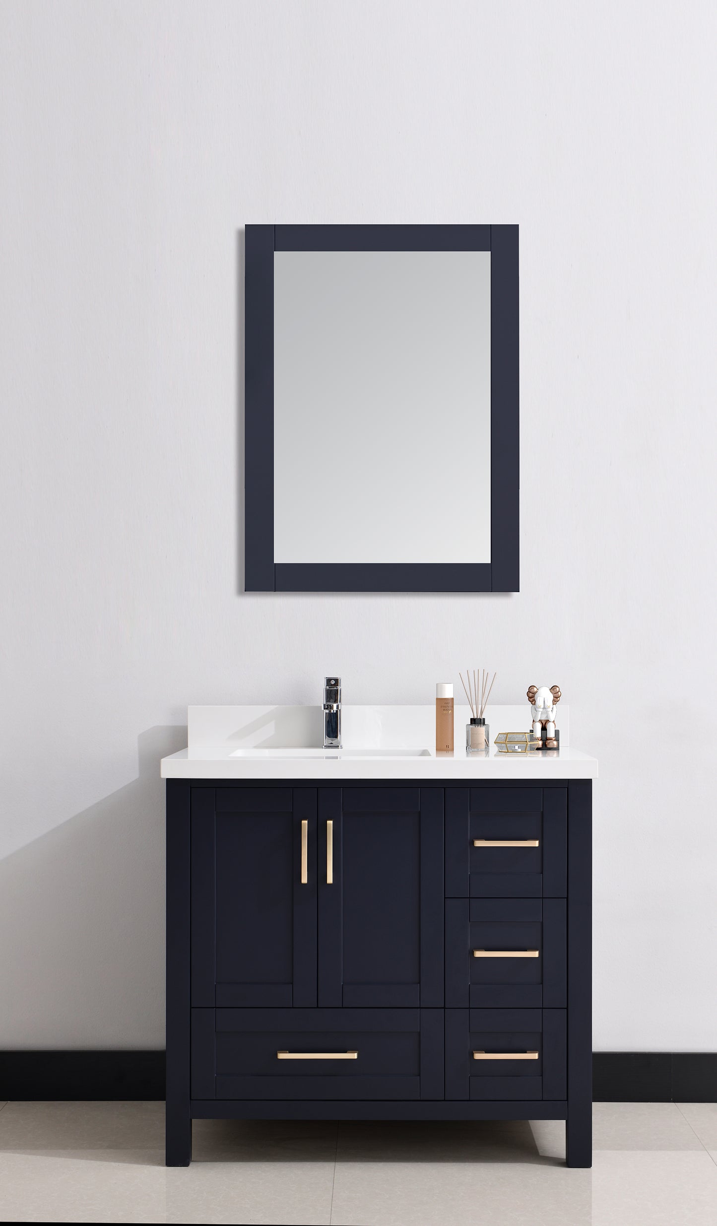 Serenity 36" Solid Wood Classic Bathroom Vanity