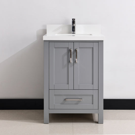 Serenity 24" Solid Wood Classic Bathroom Vanity