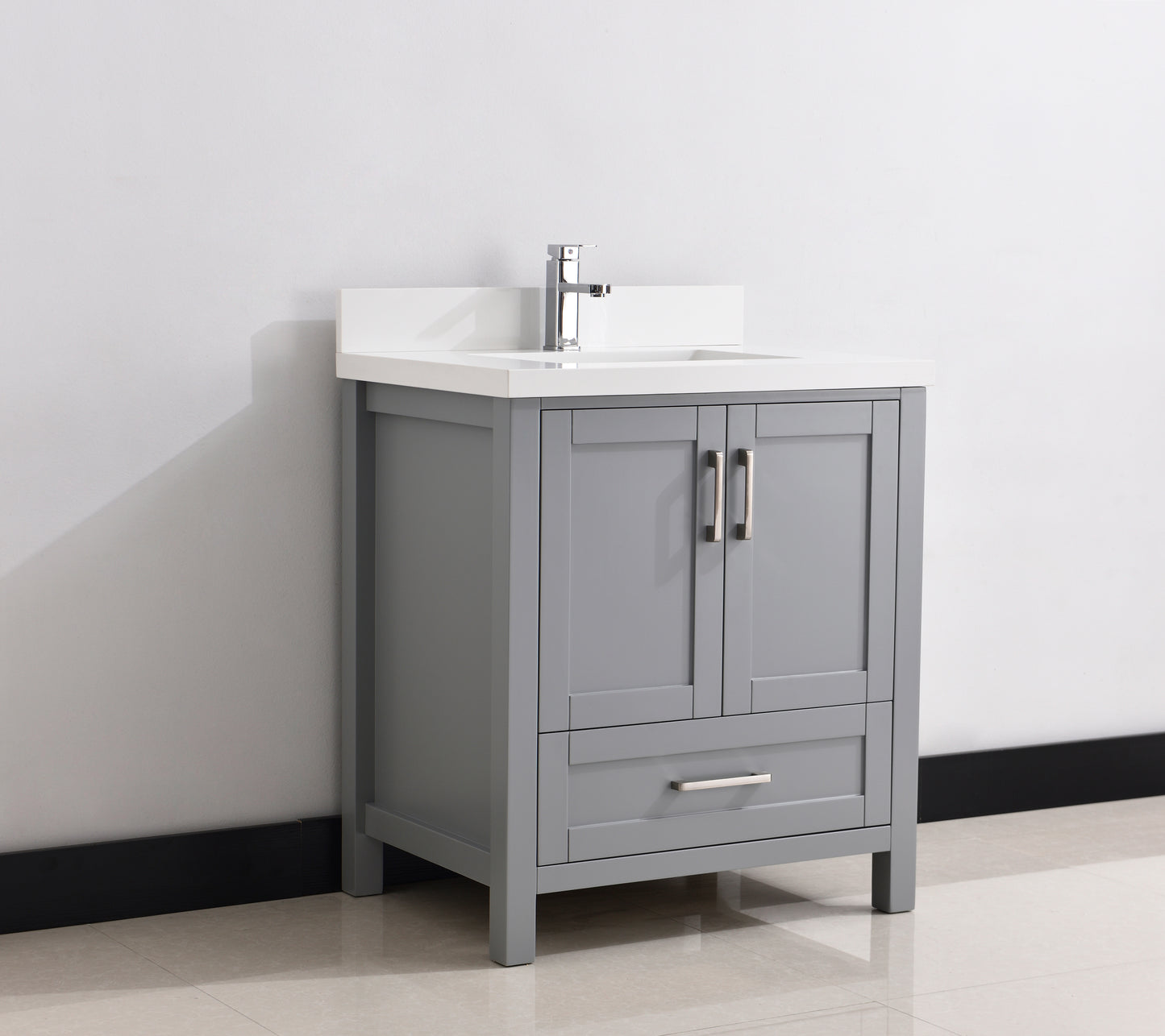 Serenity 30" Solid Wood Classic Bathroom Vanity