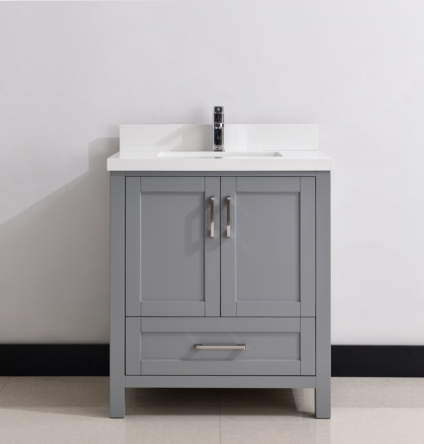 Serenity 30" Solid Wood Classic Bathroom Vanity