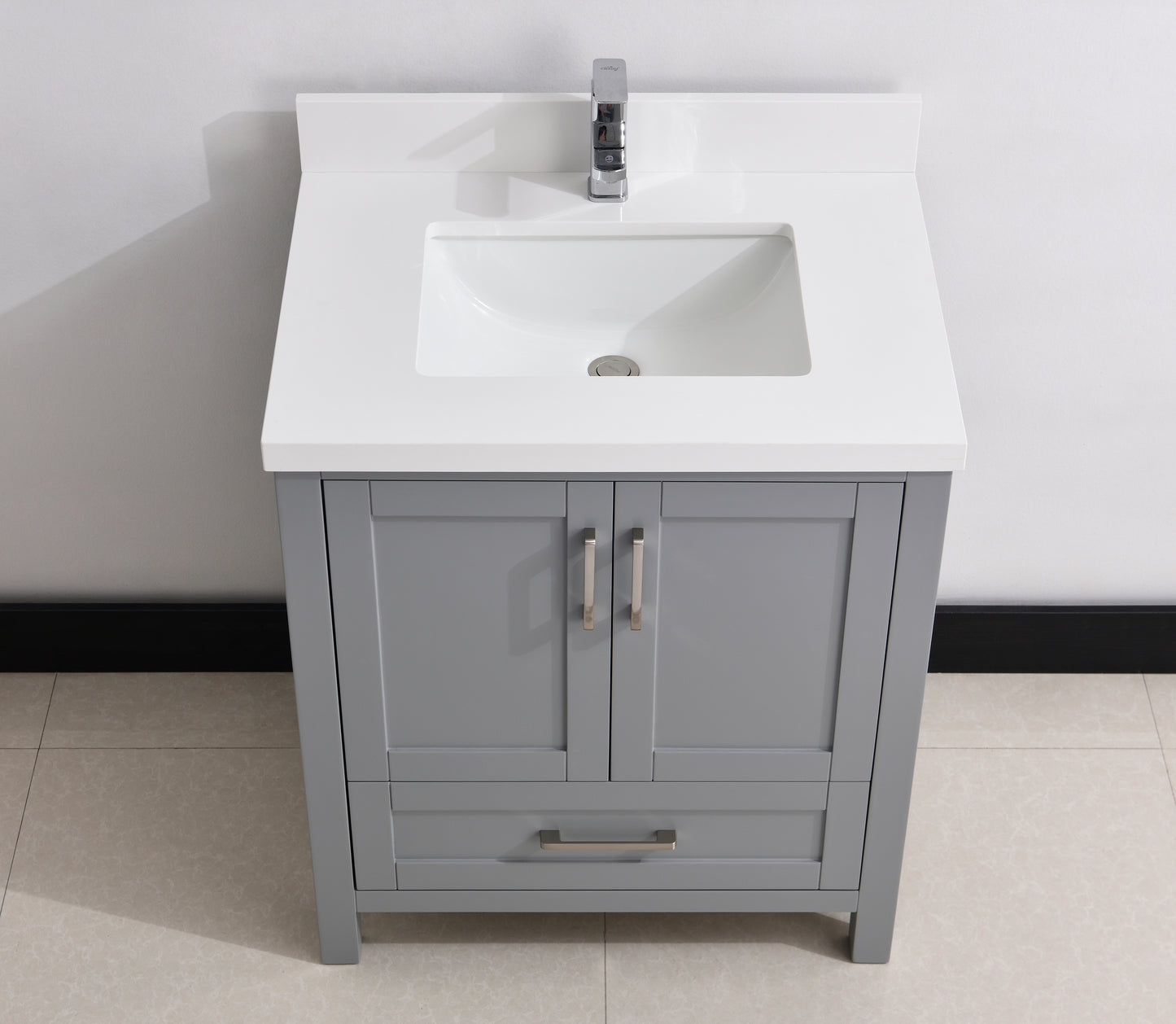 Serenity 30" Solid Wood Classic Bathroom Vanity