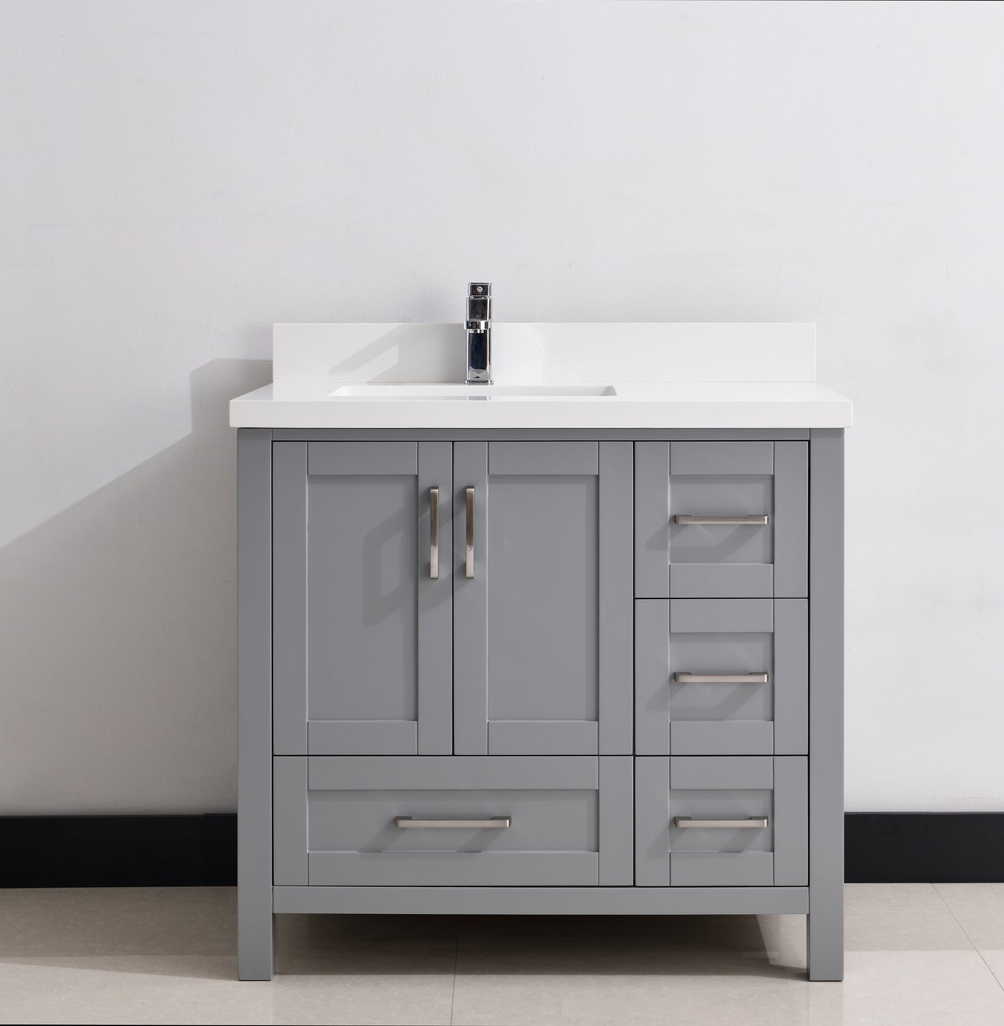 Serenity 36" Solid Wood Classic Bathroom Vanity