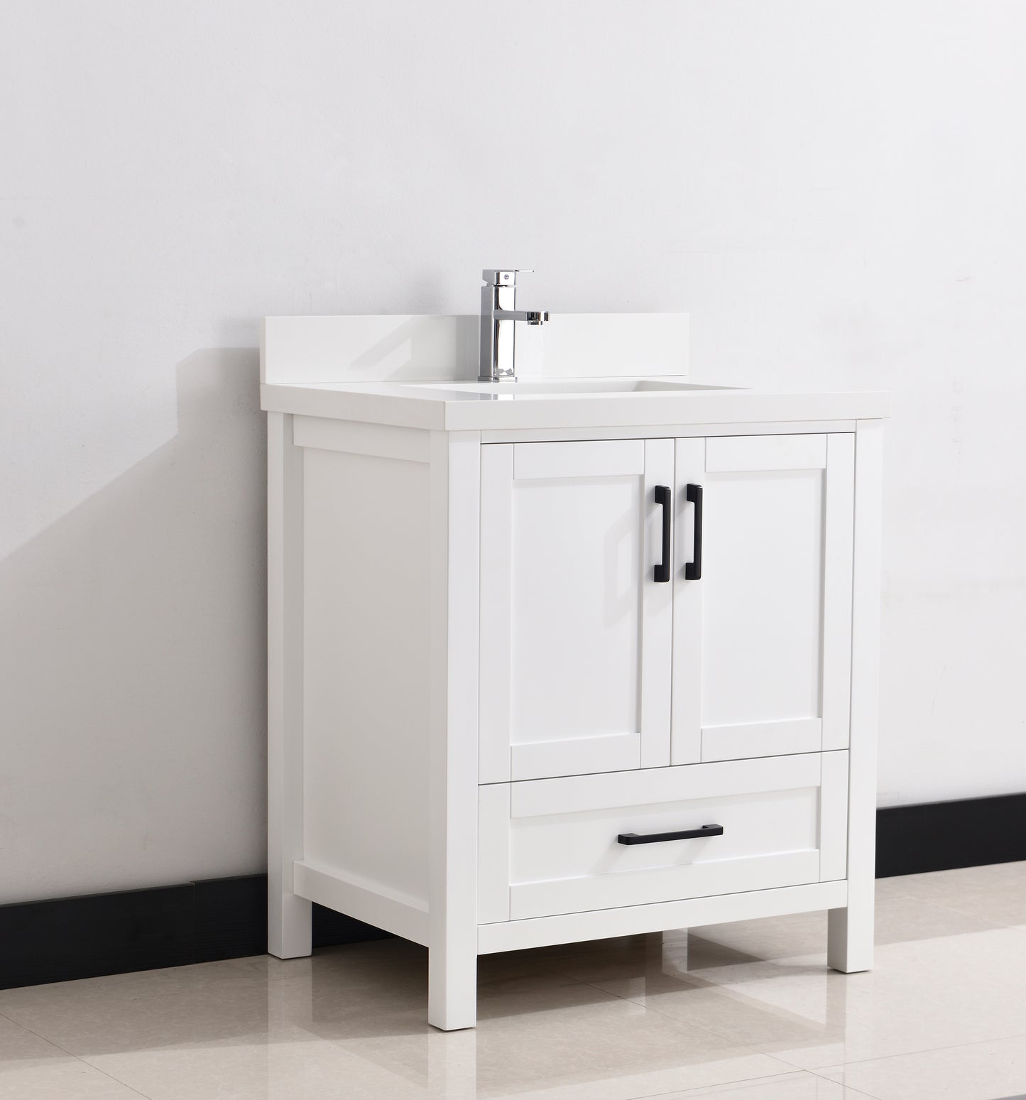 Serenity 30" Solid Wood Classic Bathroom Vanity