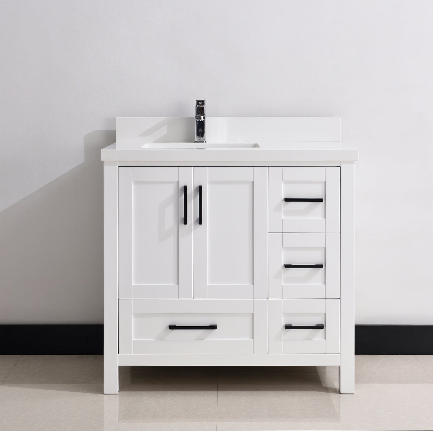 Serenity 36" Solid Wood Classic Bathroom Vanity