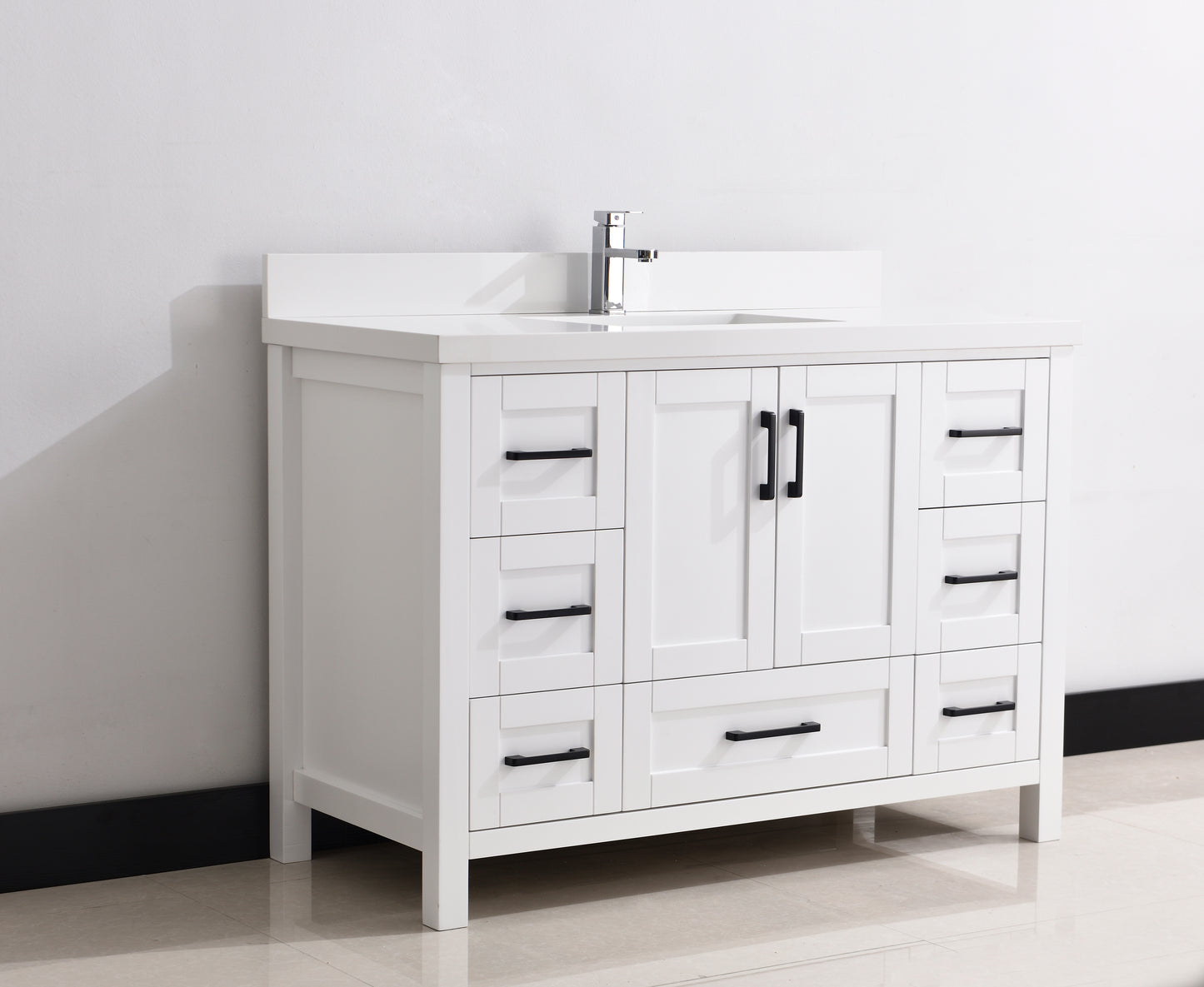 Serenity 48" Solid Wood Classic Bathroom Vanity